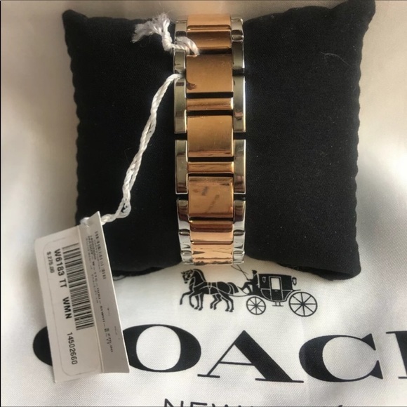 Coach 14502660 W6183 Maddy Two tone lady Watch - Picture 5 of 9